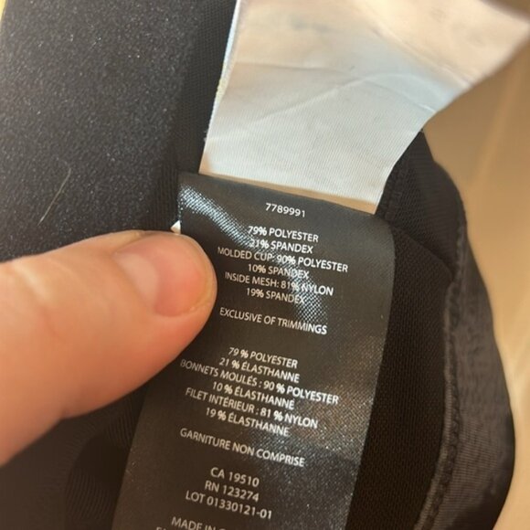 Lole Camouflage Black and Gray Sports Bra Size Small - Picture 7 of 8